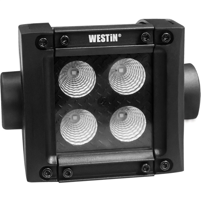 Westin B-FORCE LED Light Bar Double Row 2 inch Flood w/3W Cree - Black Westin B-FORCE LED Light Bar Double Row 2 inch Flood w/3W Cree - Black
