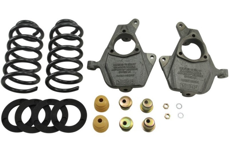 Belltech LOWERING KIT 14 Silverado/Sierra Std Cab 2WD 3in or 4in Front/5in or 6in Rear w/o Shocks Belltech LOWERING KIT 14 Silverado/Sierra Std Cab 2WD 3in or 4in Front/5in or 6in Rear w/o Shocks