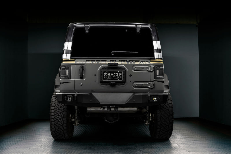 Oracle 2018+ Jeep Wrangler Rubicon/Sport LED Flush Mount Tail Light - Tinted SEE WARRANTY Oracle 2018+ Jeep Wrangler Rubicon/Sport LED Flush Mount Tail Light - Tinted SEE WARRANTY
