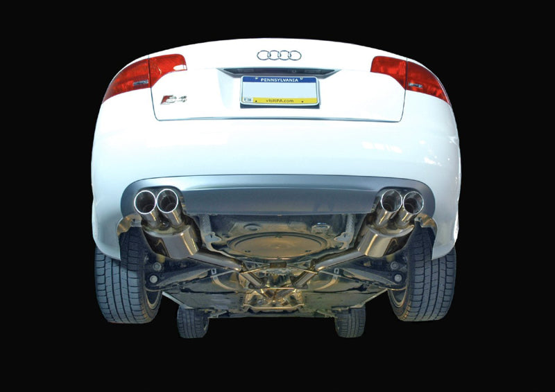 AWE Tuning Audi B7 S4 Touring Edition Exhaust - Polished Silver Tips AWE Tuning Audi B7 S4 Touring Edition Exhaust - Polished Silver Tips