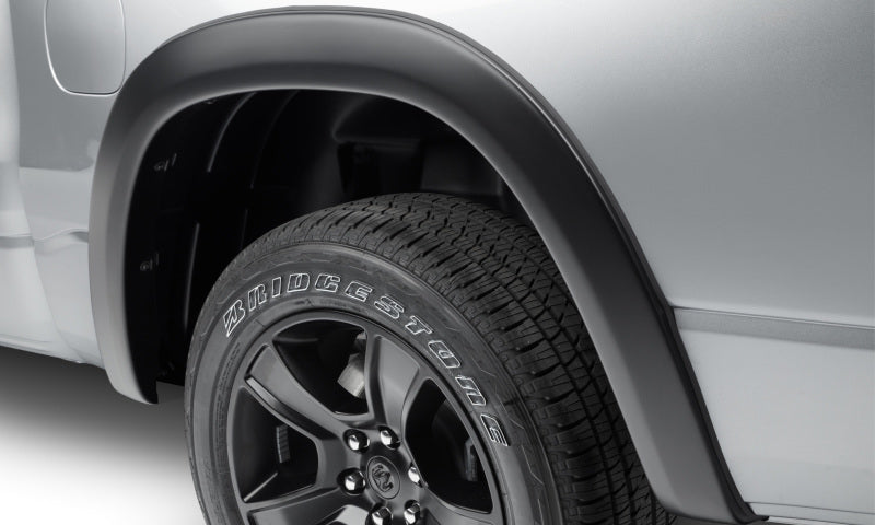 Bushwacker 19-22 Ram 1500 (Excl. Rebel/TRX) 76.3 & 67.4in Bed OE Style Flares 4pc Set - Blk / Smooth Bushwacker 19-22 Ram 1500 (Excl. Rebel/TRX) 76.3 & 67.4in Bed OE Style Flares 4pc Set - Blk / Smooth