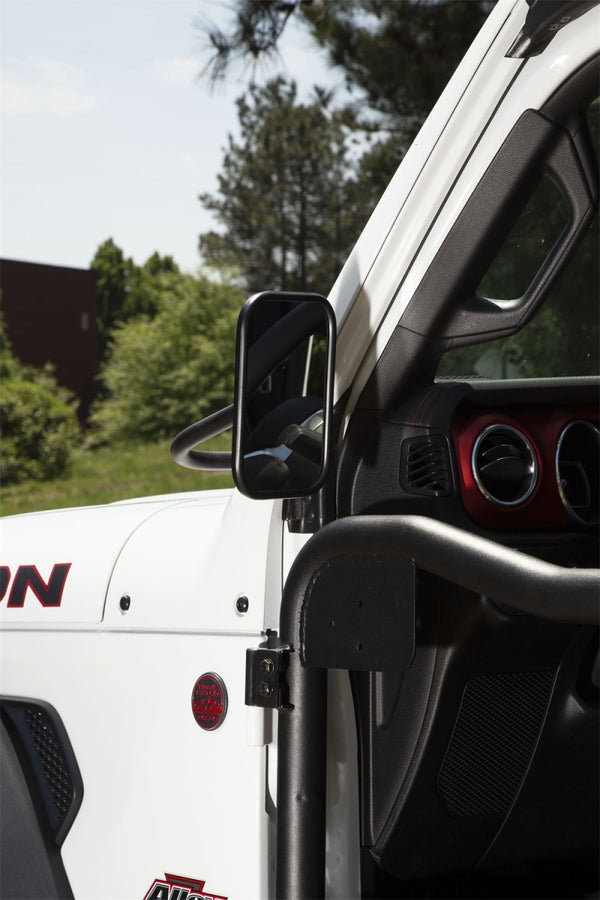 Rugged Ridge 18-20 Jeep Wrangler JL/JT Rectangular Trail Mirror Kit Rugged Ridge 18-20 Jeep Wrangler JL/JT Rectangular Trail Mirror Kit
