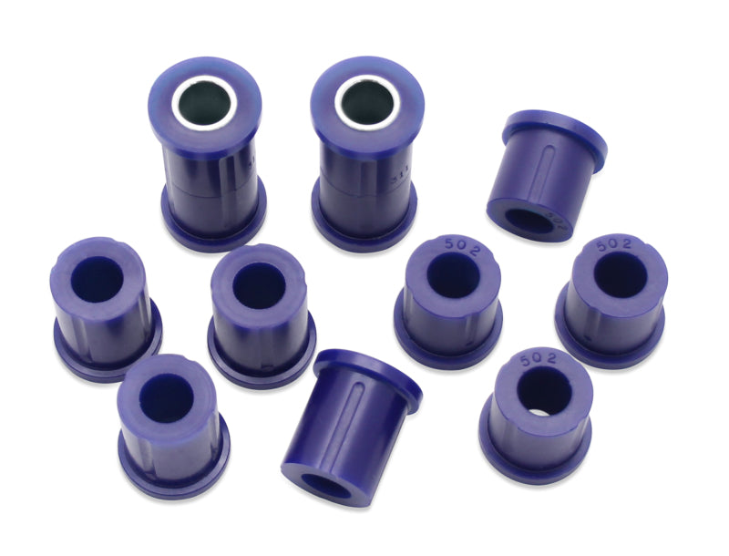 SuperPro 87-99 Ford Courier 4x4 2WD Rear Leaf Spring Full Bushing Kit SuperPro 87-99 Ford Courier 4x4 2WD Rear Leaf Spring Full Bushing Kit