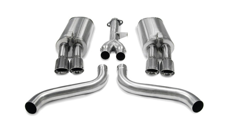 Corsa 1986-1991 Chevrolet Corvette C4 5.7L V8 L98 Polished Sport Cat-Back Exhaust Corsa 1986-1991 Chevrolet Corvette C4 5.7L V8 L98 Polished Sport Cat-Back Exhaust