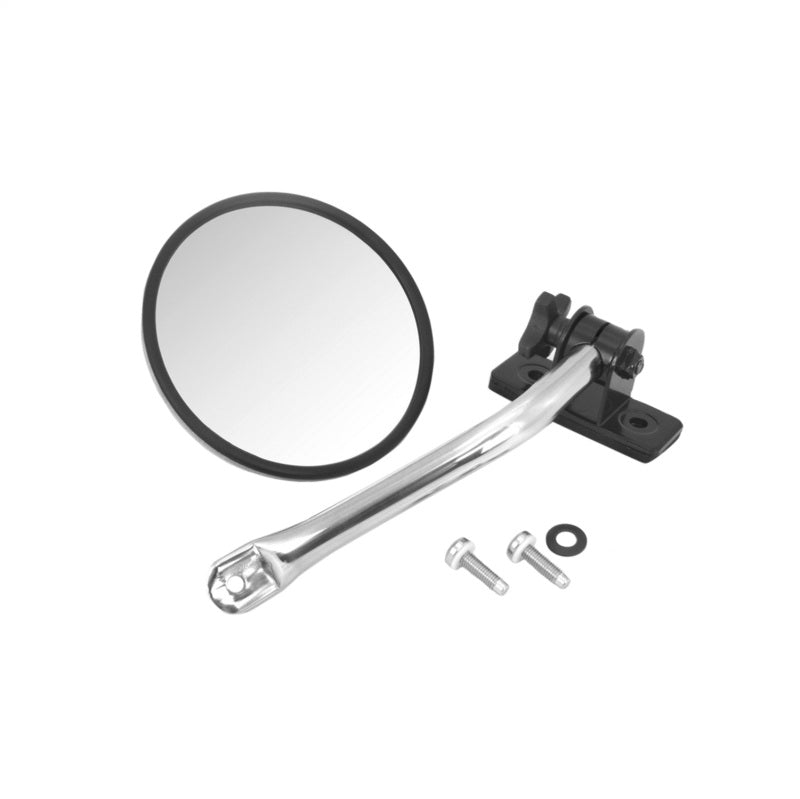 Rugged Ridge 97-18 Jeep Wrangler Stainless Steel Round Quick Release Mirror Relocation Kit Rugged Ridge 97-18 Jeep Wrangler Stainless Steel Round Quick Release Mirror Relocation Kit