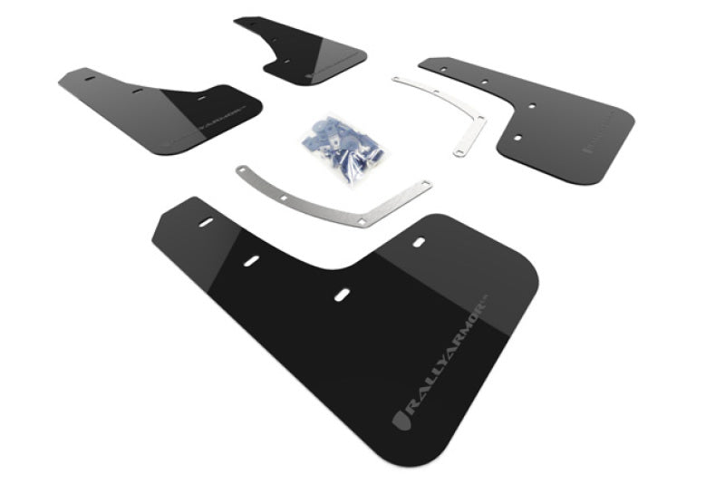 Rally Armor 18-25 Subaru Ascent Black UR Mud Flap w/Grey Logo Rally Armor 18-25 Subaru Ascent Black UR Mud Flap w/Grey Logo