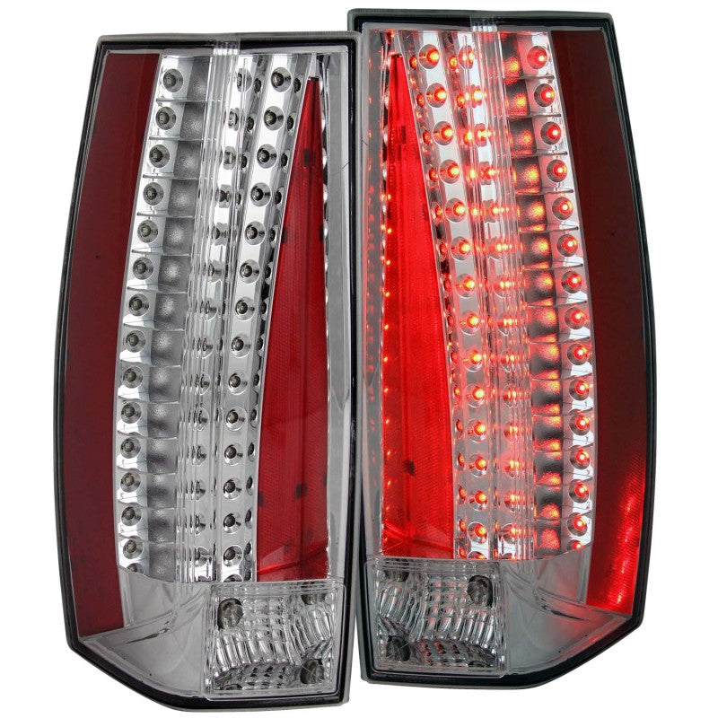 ANZO 2007-2011 Cadillac Escalade LED Taillights Chrome ANZO 2007-2011 Cadillac Escalade LED Taillights Chrome