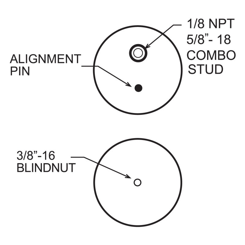 Firestone Ride-Rite Replacement Bellow 267C (For Kit PN 2361/2384/2430/2350/2458/2377) (W217606397) Firestone Ride-Rite Replacement Bellow 267C (For Kit PN 2361/2384/2430/2350/2458/2377) (W217606397)