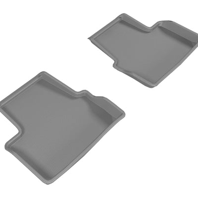 3D MAXpider 2016-2019 Chevrolet Volt Kagu 2nd Row Floormats - Gray