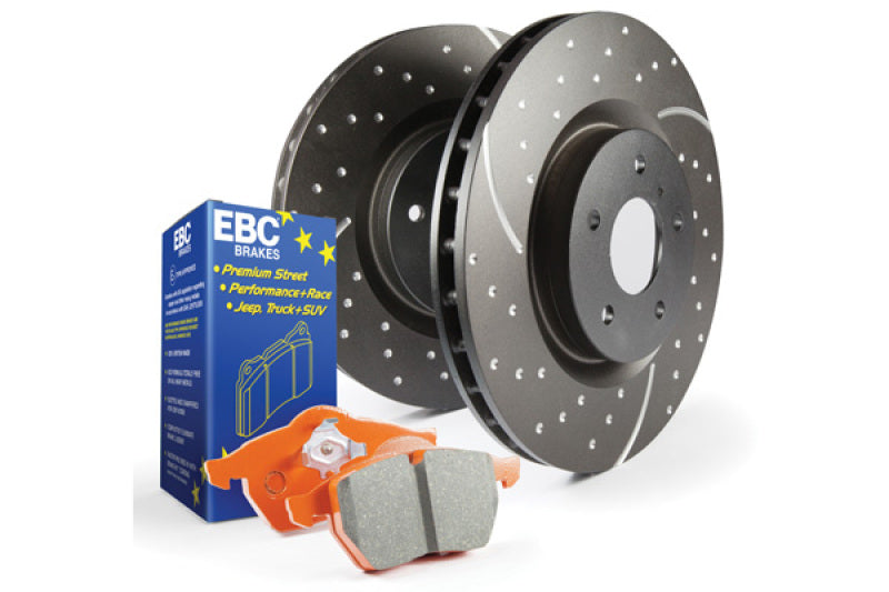 EBC S8 Brake Pad and Rotor Kit EBC S8 Brake Pad and Rotor Kit