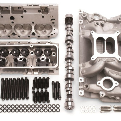 Edelbrock 435Hp Total Power Package Top-End Kit for Use On 1987 And Later SB-Chevy w/ Oe Lifters