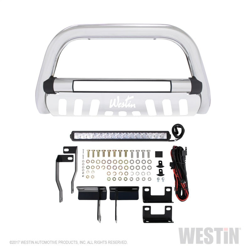 Westin 2009-2018 Dodge/Ram 1500 (Excl. Rebel model) Ultimate LED Bull Bar - Chrome Westin 2009-2018 Dodge/Ram 1500 (Excl. Rebel model) Ultimate LED Bull Bar - Chrome