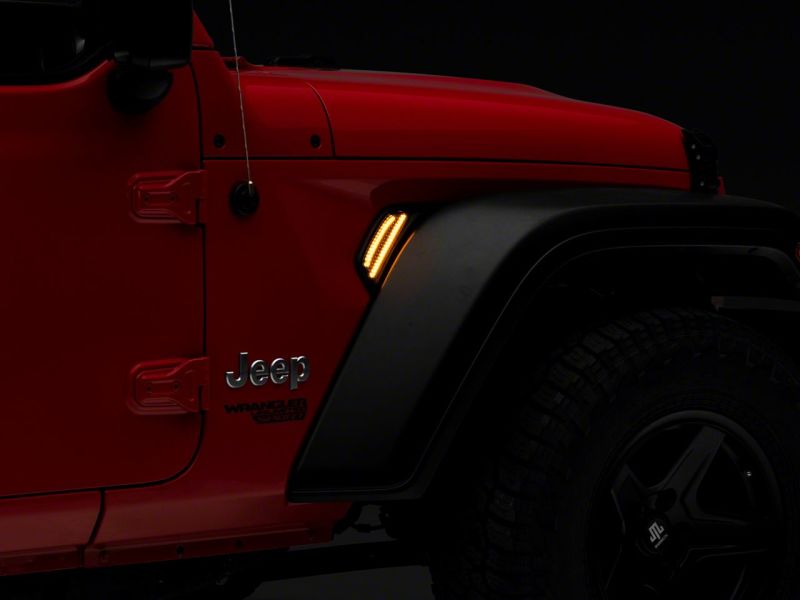 Raxiom 07-18 Jeep Wrangler JK Axial Series Fender Vent LED Light Raxiom 07-18 Jeep Wrangler JK Axial Series Fender Vent LED Light