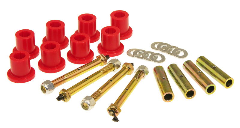 Prothane 87-96 Jeep YJ Front or Rear Frame Shackle Bushings - Red Prothane 87-96 Jeep YJ Front or Rear Frame Shackle Bushings - Red