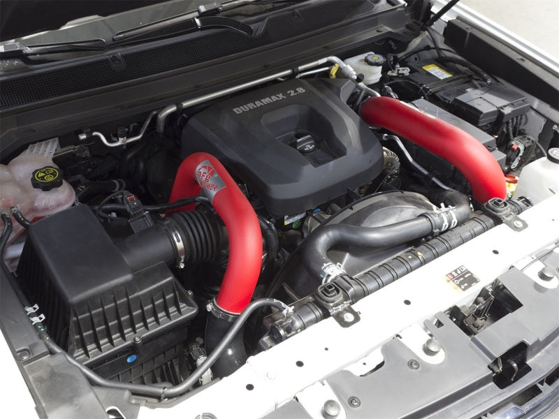 aFe BladeRunner 2.5in Red IC Tube Hot Side w/ Coupling & Clamp Kit 2016 GM Colorado/Canyon 2.8L aFe BladeRunner 2.5in Red IC Tube Hot Side w/ Coupling & Clamp Kit 2016 GM Colorado/Canyon 2.8L