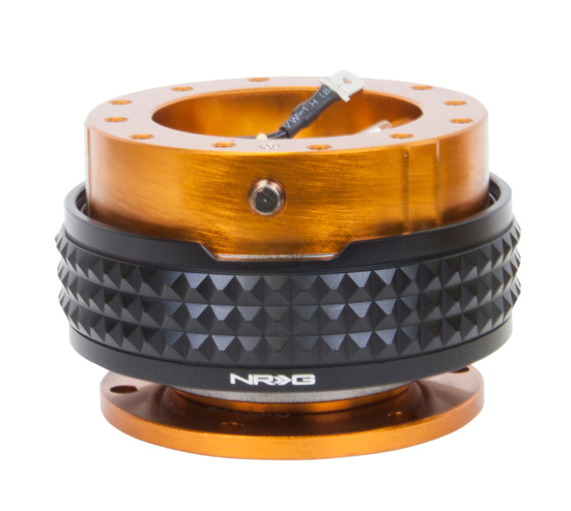 NRG Quick Release Kit - Pyramid Edition - Rose Gold Body / Black Pyramid Ring NRG Quick Release Kit - Pyramid Edition - Rose Gold Body / Black Pyramid Ring