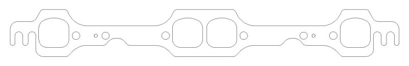 Cometic GM LT1 1.520 inch X 1.510 inch Port .30 inch MLS Exhaust Gaskets Cometic GM LT1 1.520 inch X 1.510 inch Port .30 inch MLS Exhaust Gaskets