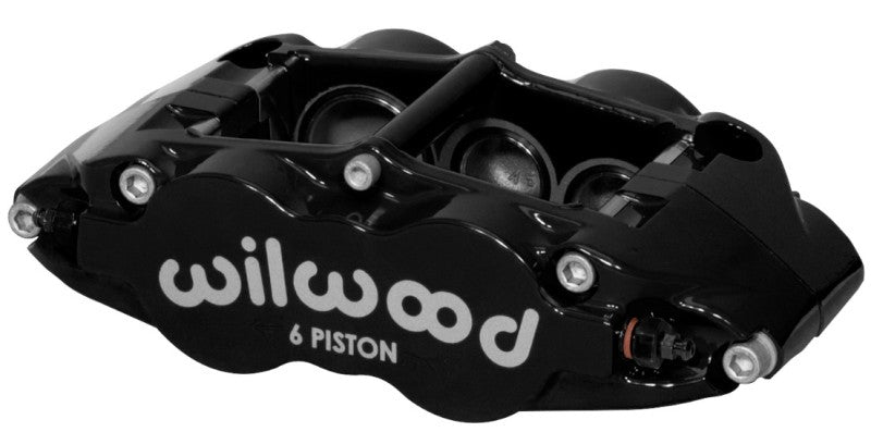 Wilwood Caliper-Narrow Superlite 6R-LH - Black 1.38/1.12/1.12in Pistons 1.10in Disc Wilwood Caliper-Narrow Superlite 6R-LH - Black 1.38/1.12/1.12in Pistons 1.10in Disc