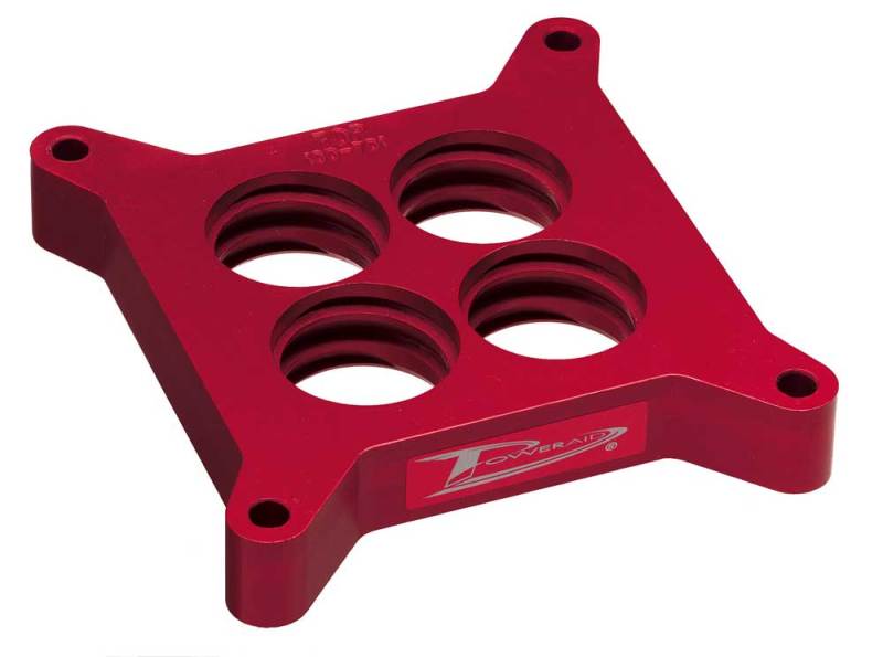 Airaid Holley 4150/4160 Series/ Edelbrock Sq. Flange/ OE Sq. Flange 4BBL PowerAid TB Spacer Airaid Holley 4150/4160 Series/ Edelbrock Sq. Flange/ OE Sq. Flange 4BBL PowerAid TB Spacer