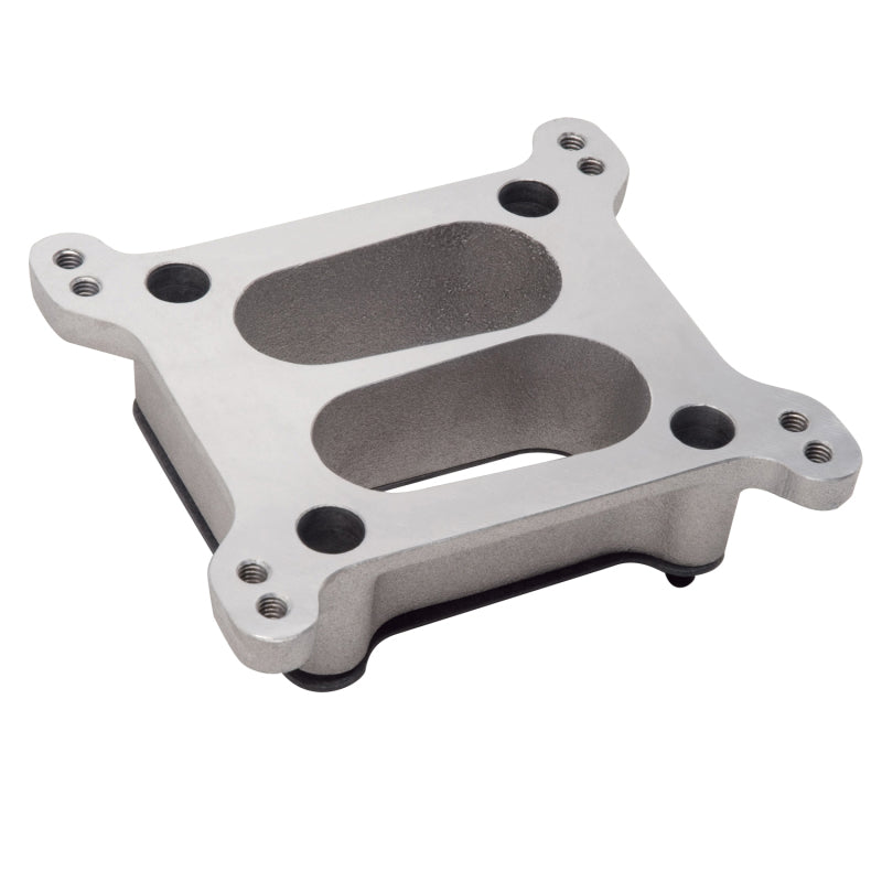 Edelbrock Carb Adapter Allows Rochester 4 Jet to Squarebore Fit Edelbrock Carb Adapter Allows Rochester 4 Jet to Squarebore Fit