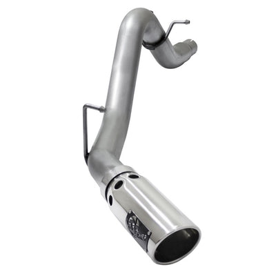 aFe LARGE BORE HD 3.5in DPF-Back SS Exhaust w/Polished Tip 2016 GM Colorado/Canyon 2.8L (td)