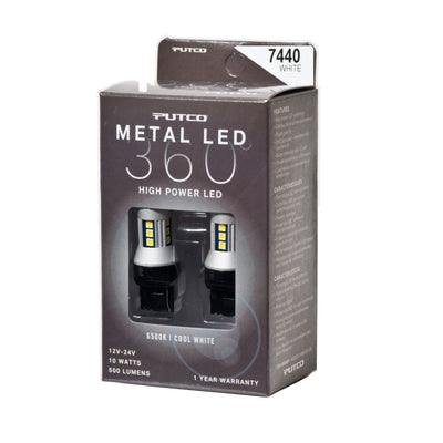 Putco 7440 - White Metal 360 LED
