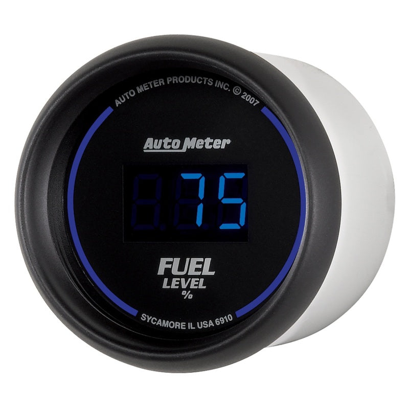 Autometer Cobalt Digital 52.4mm Black Programmable Empty-Full Range Fuel Level Gauge Autometer Cobalt Digital 52.4mm Black Programmable Empty-Full Range Fuel Level Gauge