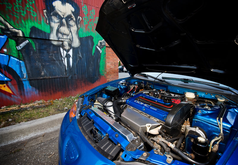 Mishimoto 95-99 Mitsubishi Eclipse Turbo Manual Aluminum Radiator Mishimoto 95-99 Mitsubishi Eclipse Turbo Manual Aluminum Radiator