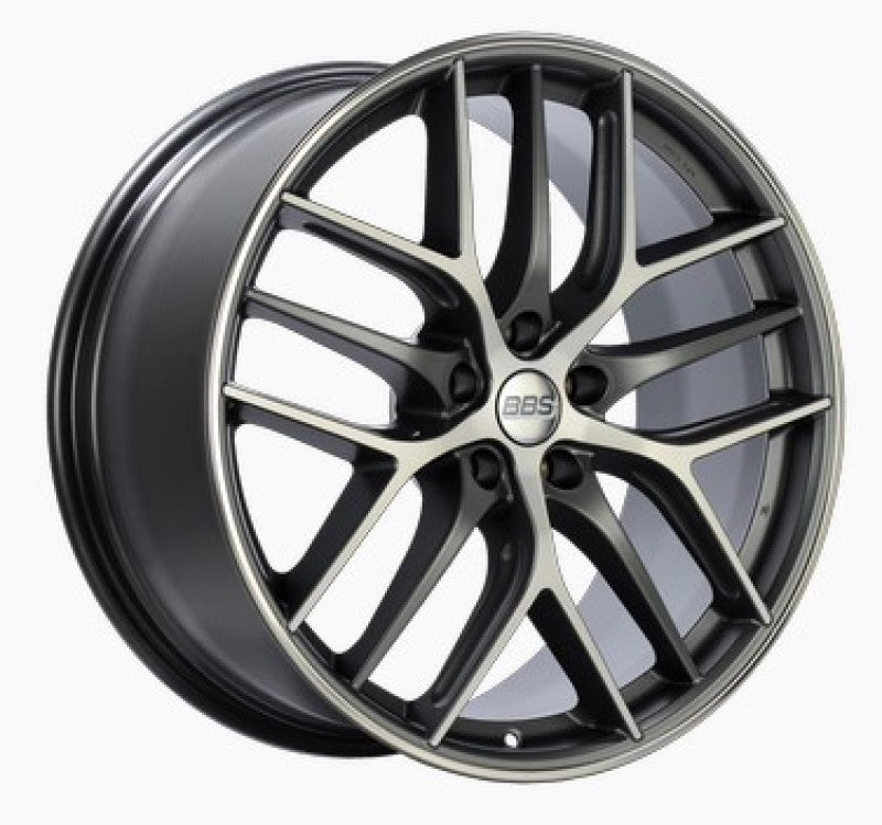 BBS CC-R 19x9 5x112 ET42 Satin Graphite Diamond Cut Polished Rim Protector Wheel -82mm PFS Required BBS CC-R 19x9 5x112 ET42 Satin Graphite Diamond Cut Polished Rim Protector Wheel -82mm PFS Required