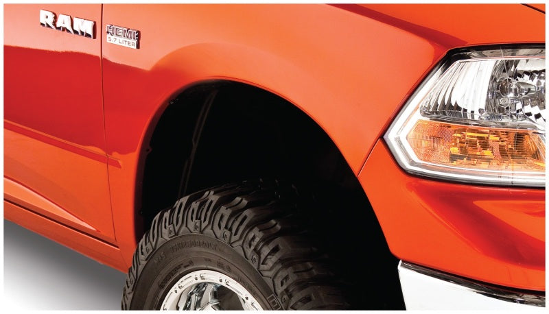 Bushwacker 09-18 Dodge Ram 1500 Fleetside Pocket Style Flares 4pc 67.4/76.3/96.3in Bed - Black Bushwacker 09-18 Dodge Ram 1500 Fleetside Pocket Style Flares 4pc 67.4/76.3/96.3in Bed - Black