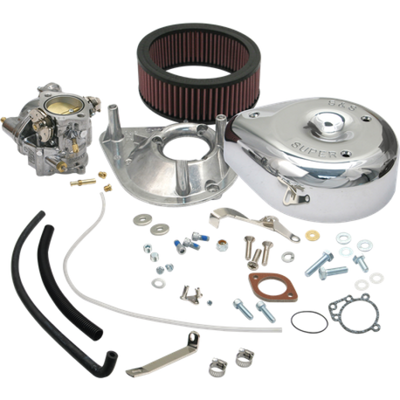 S&S Cycle 66-84 BT Super E Carburtetor Kit w/o Manifold & Mounting Hardware S&S Cycle 66-84 BT Super E Carburtetor Kit w/o Manifold & Mounting Hardware