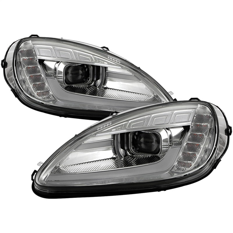 Spyder Apex Series 05-13 Chevrolet C6 Corvette Hi Powered LED Module Headlights Spyder Apex Series 05-13 Chevrolet C6 Corvette Hi Powered LED Module Headlights