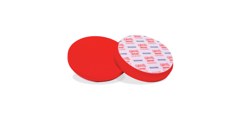 Griots Garage Red Foam Waxing Pad 6.5in - Set of 2 Griots Garage Red Foam Waxing Pad 6.5in - Set of 2