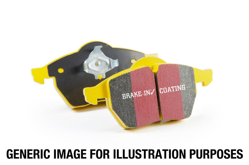 EBC 11-15 Audi Q7 3.0 Supercharged Yellowstuff Rear Brake Pads EBC 11-15 Audi Q7 3.0 Supercharged Yellowstuff Rear Brake Pads