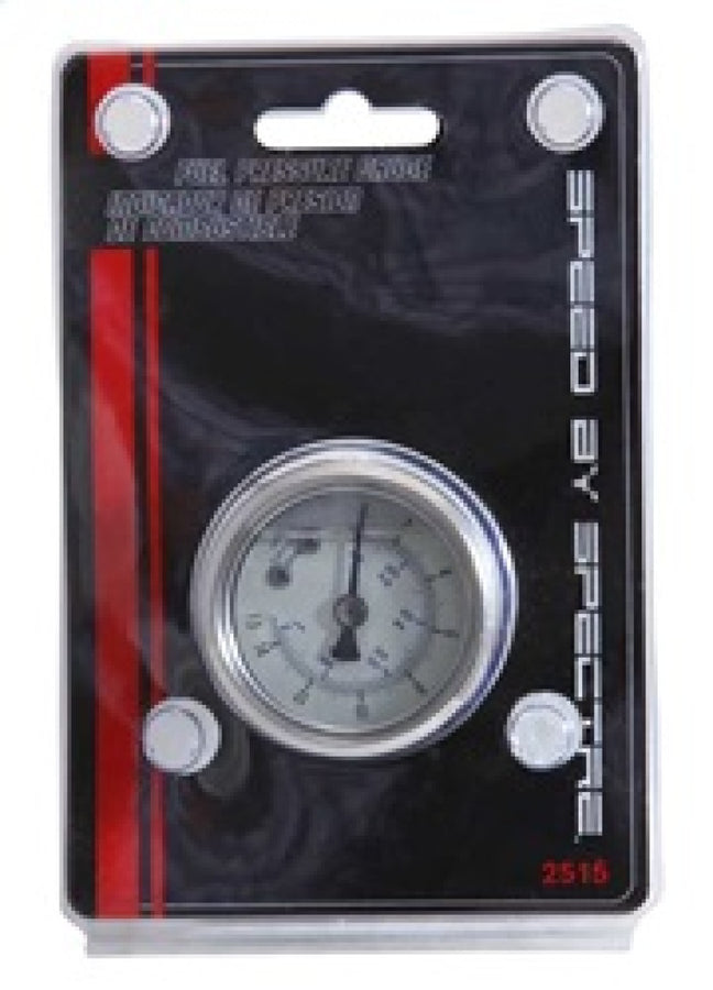 Spectre Fuel Pressure Gauge (Liquid Filled) 0-15psi Spectre Fuel Pressure Gauge (Liquid Filled) 0-15psi