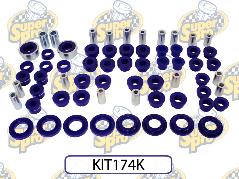 SuperPro 2013 Scion FR-S Base Front / Rear Vehicle Master Bushing Kit SuperPro 2013 Scion FR-S Base Front / Rear Vehicle Master Bushing Kit