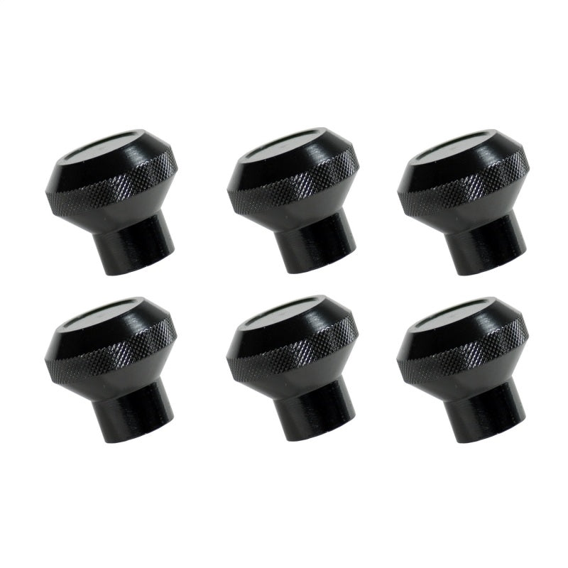 Rugged Ridge 76-86 Jeep CJ Black Billet Stainless Steel Dash Knob Set Billet Rugged Ridge 76-86 Jeep CJ Black Billet Stainless Steel Dash Knob Set Billet