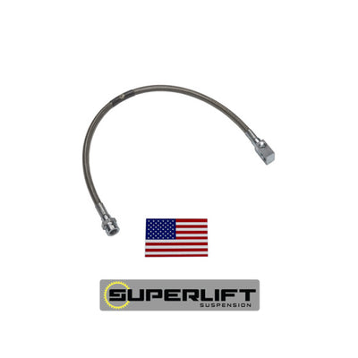 Superlift 66-77 Ford Bronco w/ 3-6in Lift Kit (Single) Bullet Proof Brake Hose