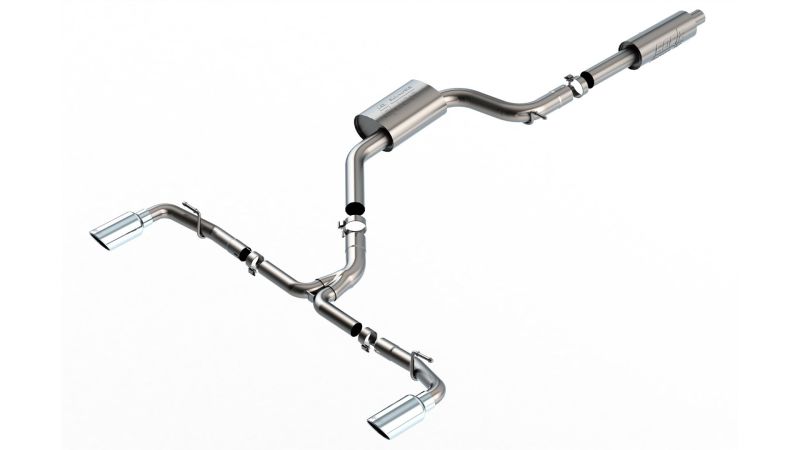 Borla 20-22 GOLF VIII GTI 2.0L I4 W/OPF DSG/MT TOURING ECE-R59 APPROVED CAT-BACK EXHAUST Borla 20-22 GOLF VIII GTI 2.0L I4 W/OPF DSG/MT TOURING ECE-R59 APPROVED CAT-BACK EXHAUST