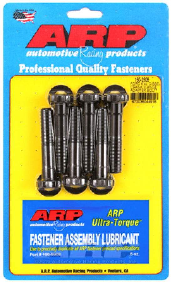 ARP Ford 6.4L Diesel Crank Flange Adapter Bolt Kit - 8740 Chrome Moly Black Oxide ARP Ford 6.4L Diesel Crank Flange Adapter Bolt Kit - 8740 Chrome Moly Black Oxide