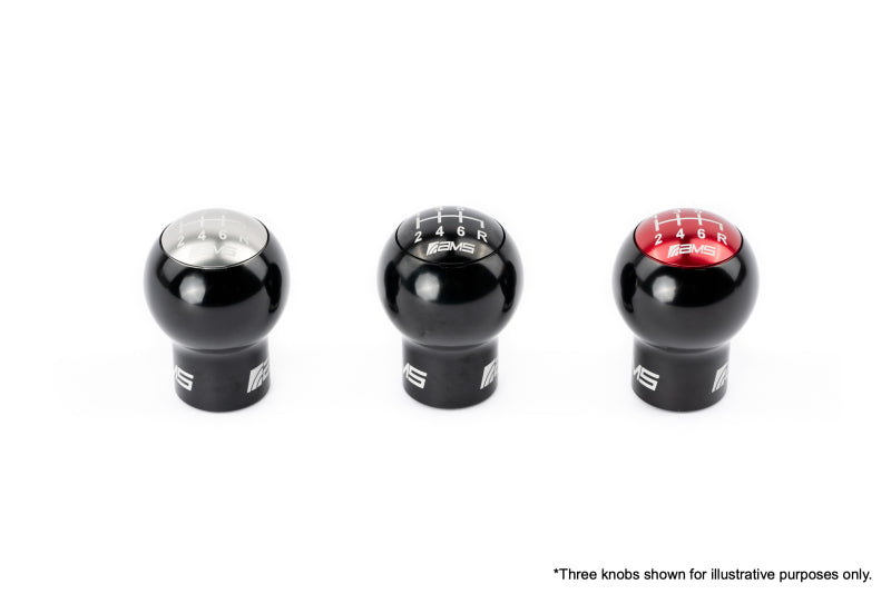 AMS Performance Subaru WRX/STi 6-Speed Billet Shift Knob (Incl Red, Black, & Gunmetal Cap) AMS Performance Subaru WRX/STi 6-Speed Billet Shift Knob (Incl Red, Black, & Gunmetal Cap)