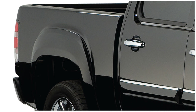 Bushwacker 07-13 GMC Sierra 1500 Fleetside OE Style Flares 4pc 69.3in Bed - Black Bushwacker 07-13 GMC Sierra 1500 Fleetside OE Style Flares 4pc 69.3in Bed - Black