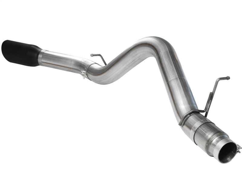 aFe MACHForce XP Exhaust 5in DPF-Back SS 11-13 GM Diesel Trucks V8-6.6L (td) (LML) (Blk Tip) aFe MACHForce XP Exhaust 5in DPF-Back SS 11-13 GM Diesel Trucks V8-6.6L (td) (LML) (Blk Tip)