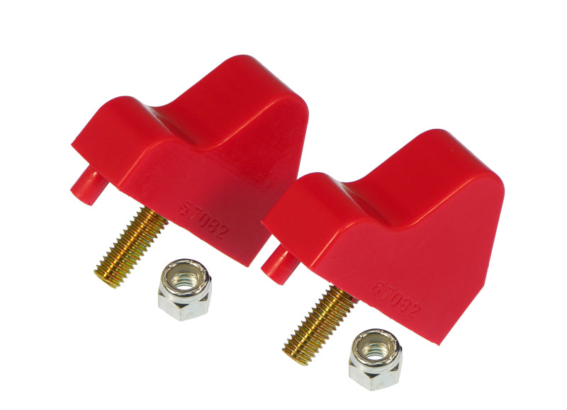 Prothane 70-81 Chevy Camaro Bump Stop Kit - Red Prothane 70-81 Chevy Camaro Bump Stop Kit - Red