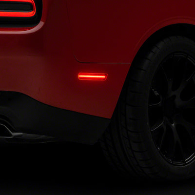 Raxiom 15-23 Dodge Challenger Axial Series LED Rear Marker Lights- Red