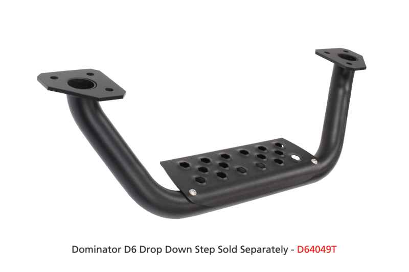 Go Rhino 19-20 Chevy 1500 Dominator Extreme D6 SideSteps Complete Kit w/SideStep + Brkts Go Rhino 19-20 Chevy 1500 Dominator Extreme D6 SideSteps Complete Kit w/SideStep + Brkts
