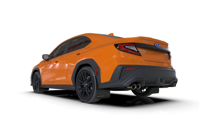 Rally Armor 22-25 Subaru WRX Black UR Mud Flap w/Orange Logo Rally Armor 22-25 Subaru WRX Black UR Mud Flap w/Orange Logo