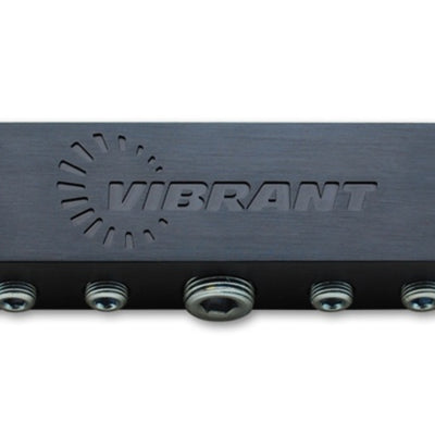 Vibrant Aluminum Vacuum Manifold (new design) - Black