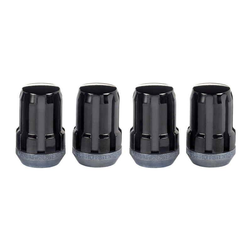 McGard SplineDrive Lug Nut (Cone Seat) M12X1.5 / 1.24in. Length (4-Pack) - Black (Req. Tool) McGard SplineDrive Lug Nut (Cone Seat) M12X1.5 / 1.24in. Length (4-Pack) - Black (Req. Tool)