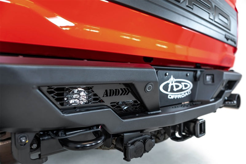 Addictive Desert Designs 2022+ Ford Raptor Stealth Fighter R Bumper w/ 2 Cube Lights - Hammer Black Addictive Desert Designs 2022+ Ford Raptor Stealth Fighter R Bumper w/ 2 Cube Lights - Hammer Black